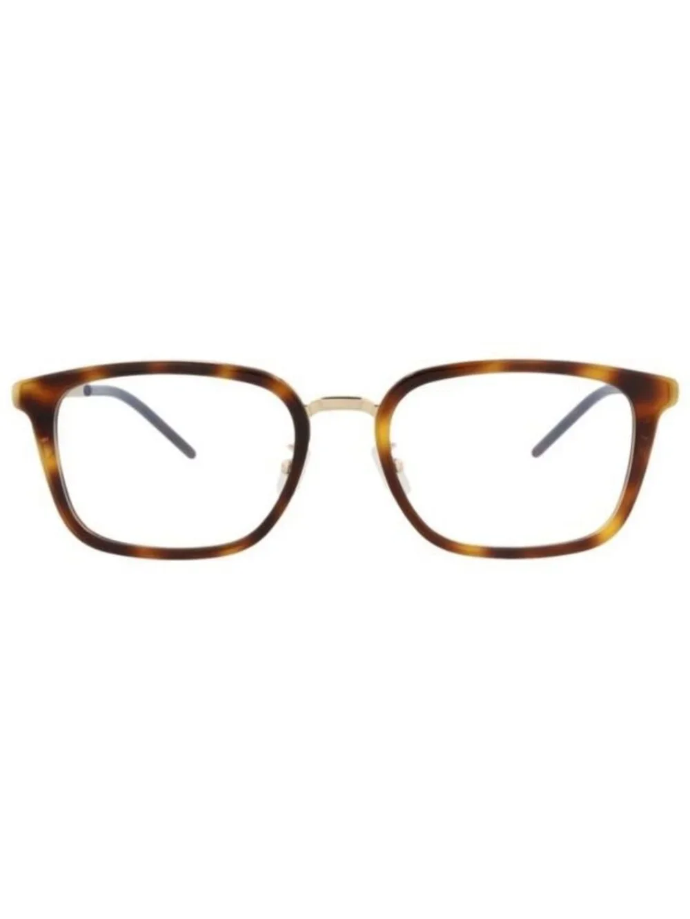 New Saint Laurent Unisex Square/Rectangle Gold Gold Transparent Fashion Designer